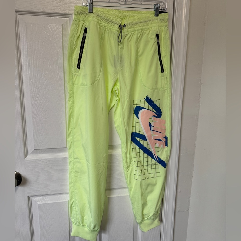 Nike Neon Retro Nylon Joggers